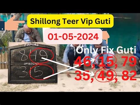 (Vip Guti) Shillong Teer Target 16/05/2024@Common .